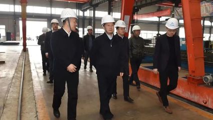 四川省住房和城鄉(xiāng)建設(shè)廳黨組書記、廳長(zhǎng)田文一行蒞臨四川綠建杭蕭調(diào)研指導(dǎo)工作