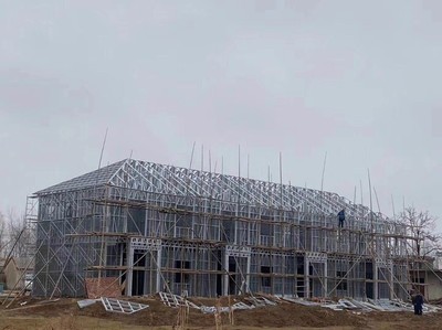 山東輕鋼別墅集成房屋鋼構(gòu)房屋裝配式建筑